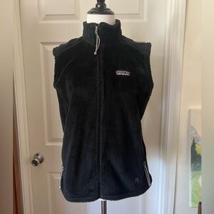 Vintage Patagonia Midnight Black Fleece Vest